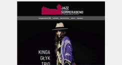 Desktop Screenshot of jazz-an-einem-sommerabend.de