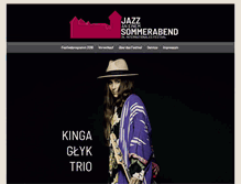 Tablet Screenshot of jazz-an-einem-sommerabend.de
